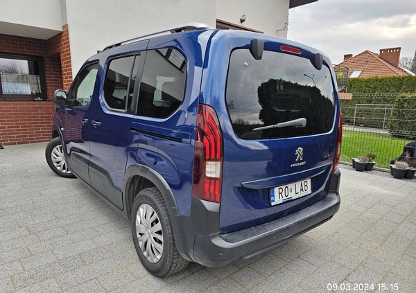 Peugeot Rifter cena 64900 przebieg: 126700, rok produkcji 2019 z Gliwice małe 211